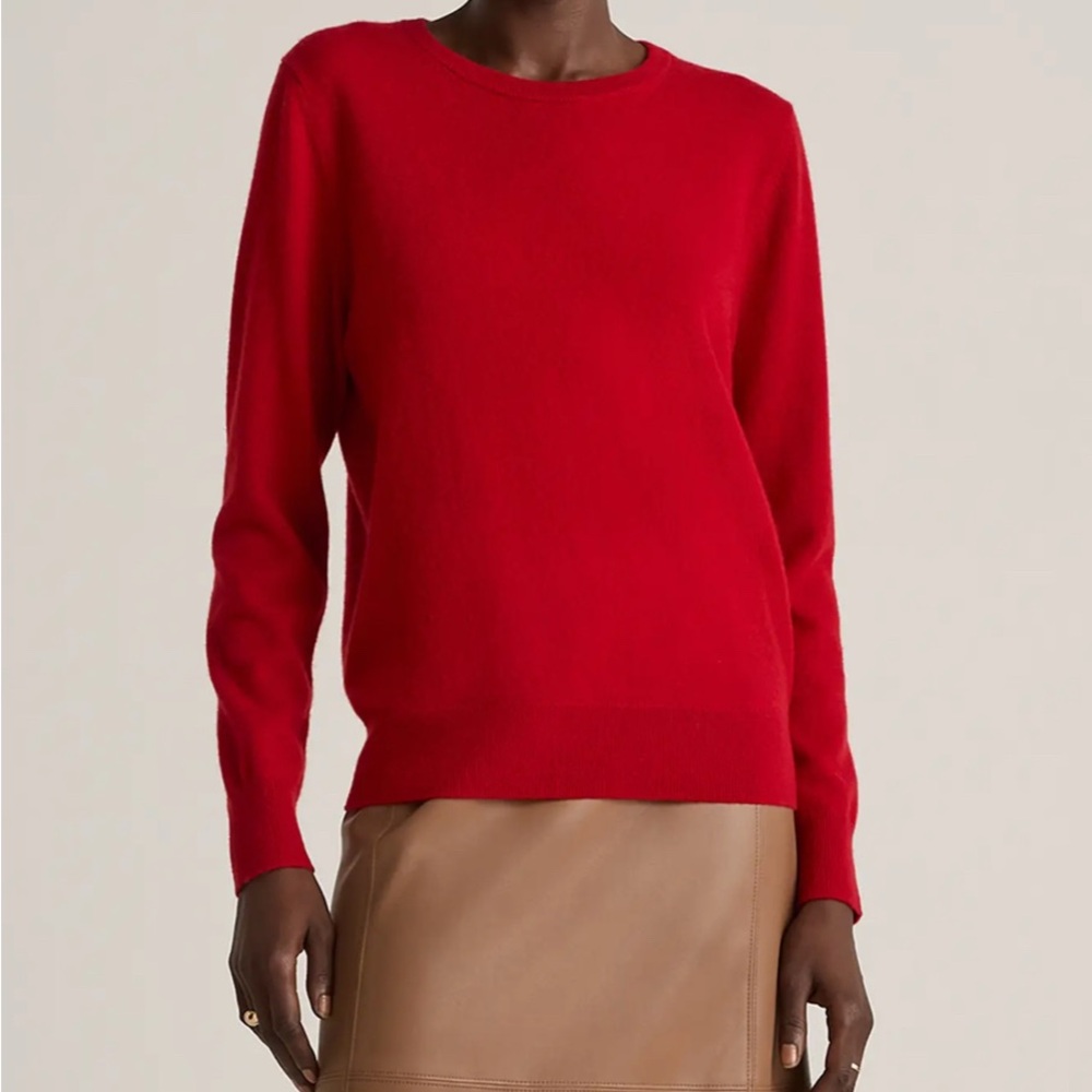 Mongolian Cashmere Crewneck Sweater